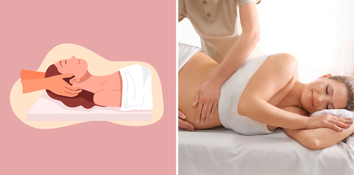 Le massage pendant la grossesse/Femme enceinte/St-Bruno/Rive-Sud