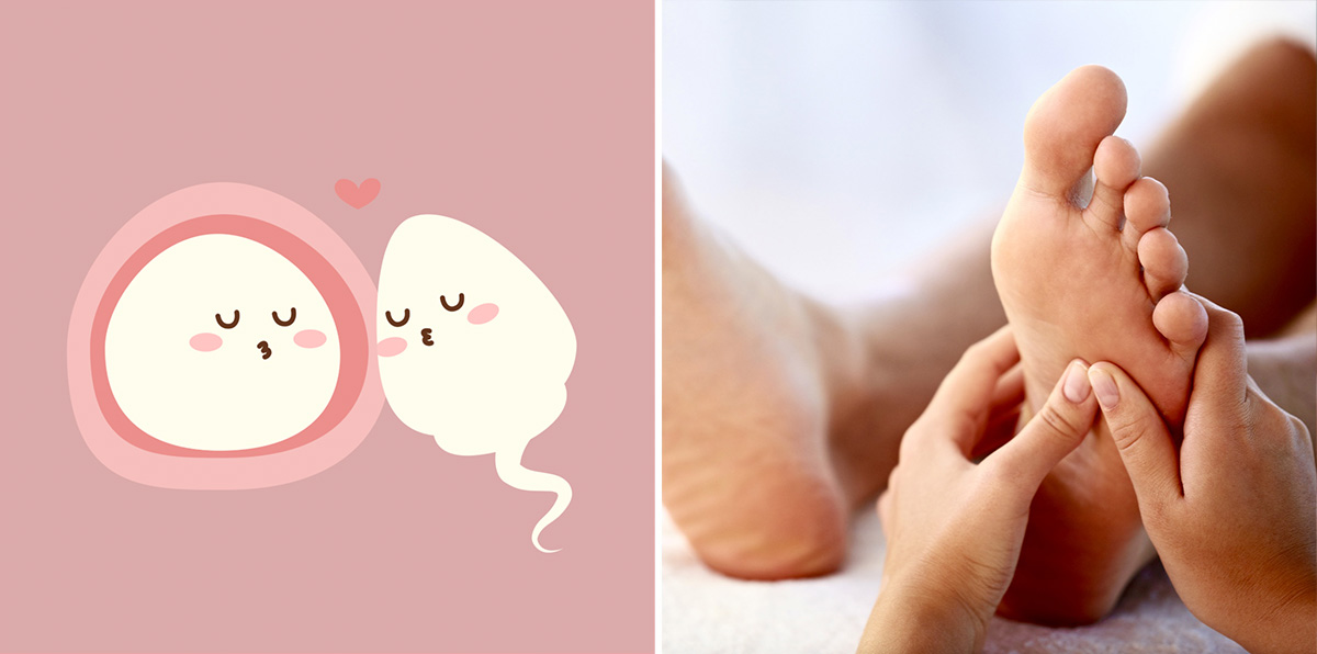 Réflexologie fertilité et projet conception bébé